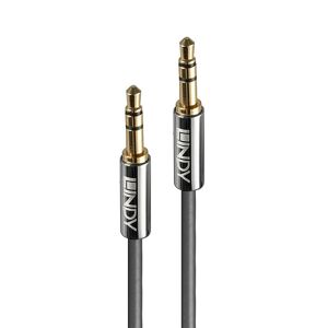 Lindy 35320 câble audio 0,5 m 3,5mm Anthracite - Publicité