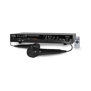 Ltc Audio Amplificateur HiFi Stéréo MP5 2x50W avec vidéo MP5 HDMI/USB/SD/FM/BLUETOOTH + 2 Mic ATM6100MP5-HDMI-DESTOCKAGE