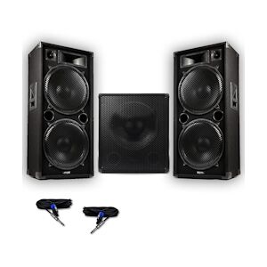 BM Sonic Pack 15-215-SK 4600W Sub38 -2 Enceintes 15