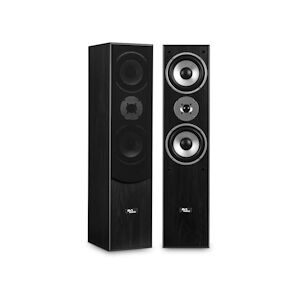 Paire d'enceintes Hifi/Home-Cinéma - Evidence Acoustics EA700-BK - 2x500W PMPO - Bass Reflex à 3 voies - Noir