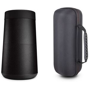 Pack Enceinte bluetooth Bose SoundLink Revolve II sans fil assistants vocaux Noir + Coque de protection rigide Urban Factory Noir pour Bose Revolve 1 et 2 Noir - Publicité