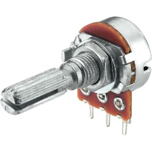 MONACOR VRB-100M200 Potentiometres mono - Commutateurs, boutons et regleurs