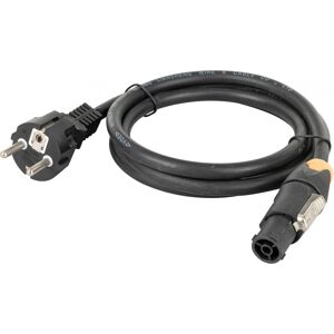 DAP-Audio Power Pro True male Connector to Schuko 3x 1.5 mm² - Câbles Powercon