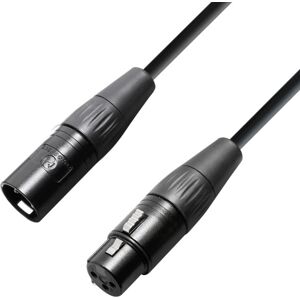 Adam Hall Cables 4 STAR MMF 0250 KRYSTAL - Câble Micro OCC XLR femelle vers XLR mâle 2,5 m - Câbles XLR 3 pol