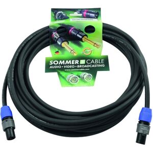 SOMMER CABLE Câble de haut-parleur Speakon 2x4 10m bk - Câbles Speakon