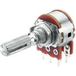 MONACOR VRA-100S10 Potentiometres stereo - Commutateurs, boutons et regleurs