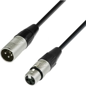 Adam Hall Cables 4 STAR DMF 0100 - Câble DMX REAN XLR mâle vers XLR femelle 1 m - Câbles XLR 3 pol