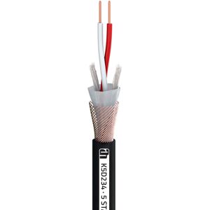 Adam Hall Cables 5 STAR D 234 - DMX, Câble AES/EBU 110 Ohms Digital 2 x 0.34 mm² - Câbles hybrides et DMX LAN