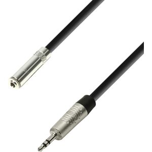 Adam Hall Cables 4 STAR BYW 0300 - Rallonge casque jack 3,5 mm TRS vers jack 3,5 mm TRS 3 m - Câbles pour microphones