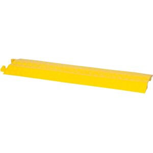 Showgear Cable Cover 4 With 1 Channel, Yellow ABS - Passages de cables