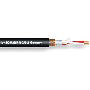 SOMMER CABLE Câble DMX 2x0.34 100m bk BINARY FRNC - Câbles hybrides et DMX LAN