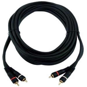 OMNITRONIC Cable RCA 2x2 5m - Cable RCA