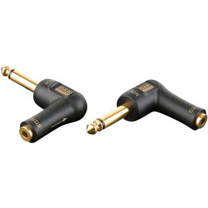 DAP-Audio XGA10 - Jack/M mono to mini-jack/F, 90°, incl. 2x 10 kilo-Ohm resistors Avec des - Connecteurs Jack