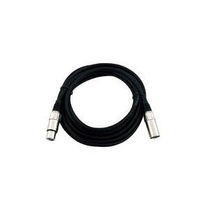 OMNITRONIC câble XLR 3pin 7.5m bk - Câbles XLR 3 pol