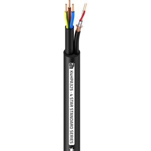 Adam Hall Cables 4 STAR HPA 325 - Cable hybride alimentation et audio 3 x 2,5 mm² et 2 x 0.22 mm² - Cables audio, electriques et hybrides