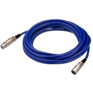 MONACOR MEC-100/BL Cordons XLR - Câbles XLR 3 pol