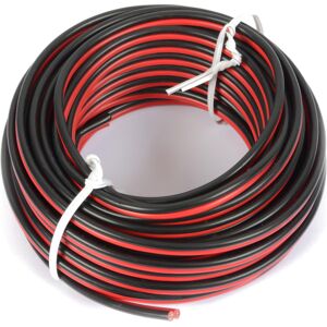 PD-Connex RX30 Cable universel rouge et noir 10m 2x 0.75mm - Cables pour haut-parleurs sur tambour