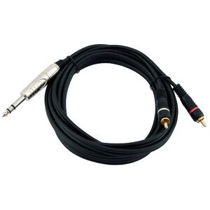 OMNITRONIC Cable adaptateur Jack stereo/2xRCA 1.5m - Cables Adaptateurs