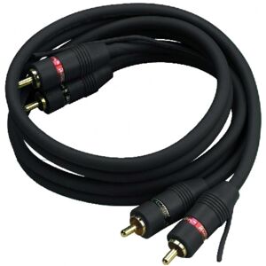 MONACOR AC-080/SW Cordons audio stereo - Cable RCA