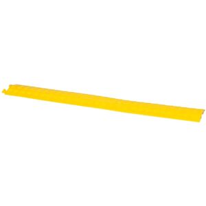 Showgear Cable Cover 3 With 1 Channel, Yellow ABS - Passages de cables