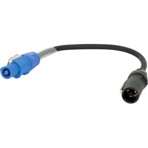 DAP-Audio powerCON In to powerCON TRUE1 Male Adapter 25 cm - Câbles Adaptateurs