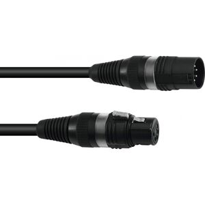 SOMMER CABLE Câble DMX XLR 5pin 10m bk Hicon - Câbles XLR 5 pol