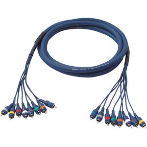 DAP-Audio FL65 - 8 RCA/M to 8 RCA/M 3 m - Cable RCA