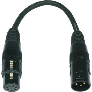Accu Cable AC-DMXT/3M5F 3pin male/5pin female - Câbles Adaptateurs