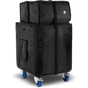 LD Systems DAVE 12 G4X BAG SET - Jeu de roulettes de transport et housses de protection pour DAVE - Housses de protection pour haut-parleurs