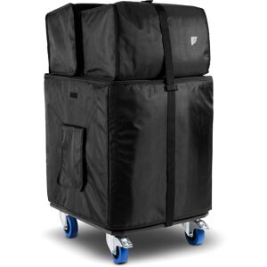 LD Systems DAVE 15 G4X BAG SET - Jeu de roulettes de transport et housses de protection pour DAVE - Housses de protection pour haut-parleurs