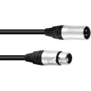 SOMMER CABLE Câble DMX XLR 3pin 15m bk Neutrik - Câbles XLR 3 pol
