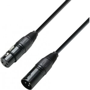 Adam Hall Cables 3 STAR DMF 0600 - Câble DMX XLR mâle vers XLR femelle 6 m - Câbles XLR 3 pol