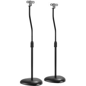 Audizio HTS12 Satellite Speaker Floor Stand, set de 2 - Pieds pour enceintes