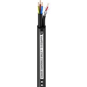 Adam Hall Cables 4 STAR HPD 315 - Cable hybride puissance et DMX 3 x 1,5 mm² et 2 x 0,22 mm² - Cables audio, electriques et hybrides