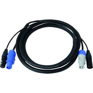 SOMMER CABLE Câble combiné DMX PowerCon/XLR 2.5m - Câbles hybrides