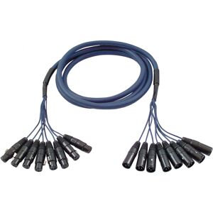 DAP-Audio FL60 - 8 XLR/M 3P to 8 XLR/F 3P 3 m - Câbles XLR 3 pol