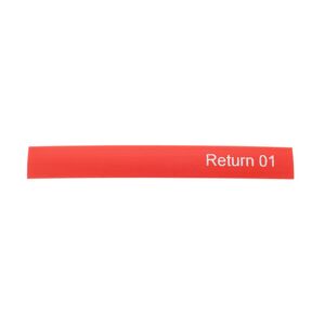 Sommer Cable Shrinktube Set Return rouge