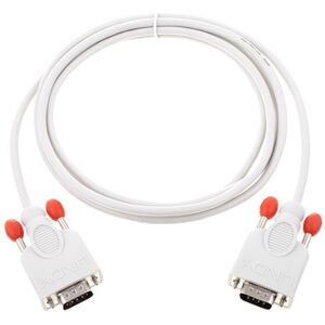 Lindy RS232 Cable 9pin male/male 2m gris