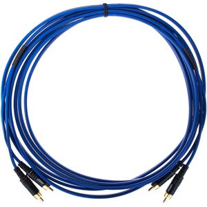 Sommer Cable Onyx Cinch / RCA Cable 5,0 Bleu