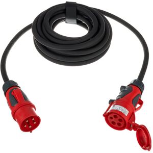 Stairville CEE Cable 32A 6,0mm² 10m Grip Noir