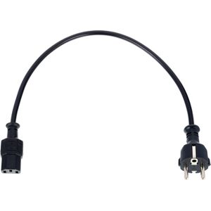 Stairville IEC Power Cable 0,5m BK