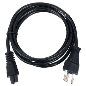 the sssnake Power Cable Swiss IEC C5 1,8m Noir