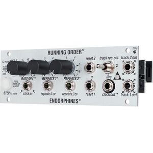 Endorphin.es Running Order 1U Silver