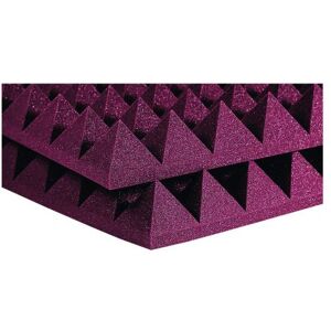 Mousses acoustiques/ STUDIOFOAM PYRAMID BURGUNDY (SET DE 6)