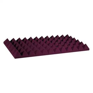 Mousses acoustiques/ STUDIOFOAM PYRAMID BURGUNDY (SET DE 6)