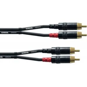 Cordial Câbles adaptateur/ CBLE AUDIO DOUBLE RCA 90 CM