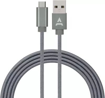 Essentielb Câble micro USB ESSENTIELB 1.2m Anthraci