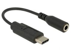Delock Adaptateur audio USB Type-C mâle vers jack 3,5 mm femelle