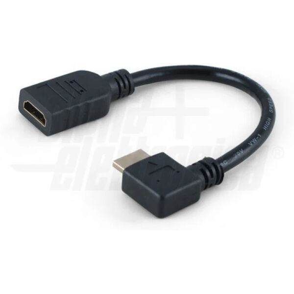 cavo adattatore da spina hdmi angolare a presa hdmi 20cm