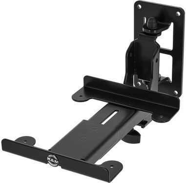 K&M ; 24166 Speaker wall mount M black